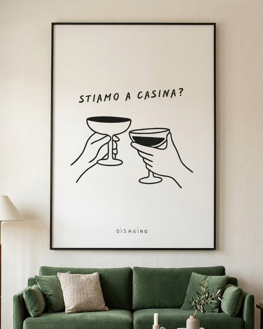 Stiamo a casina - Black