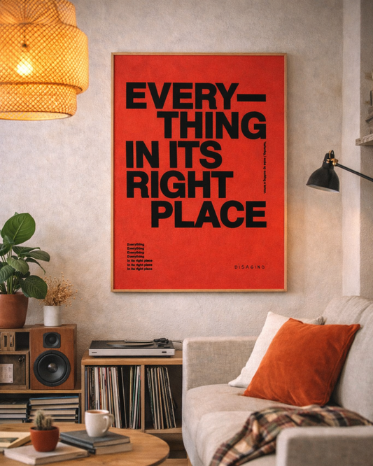 Everything in its right place