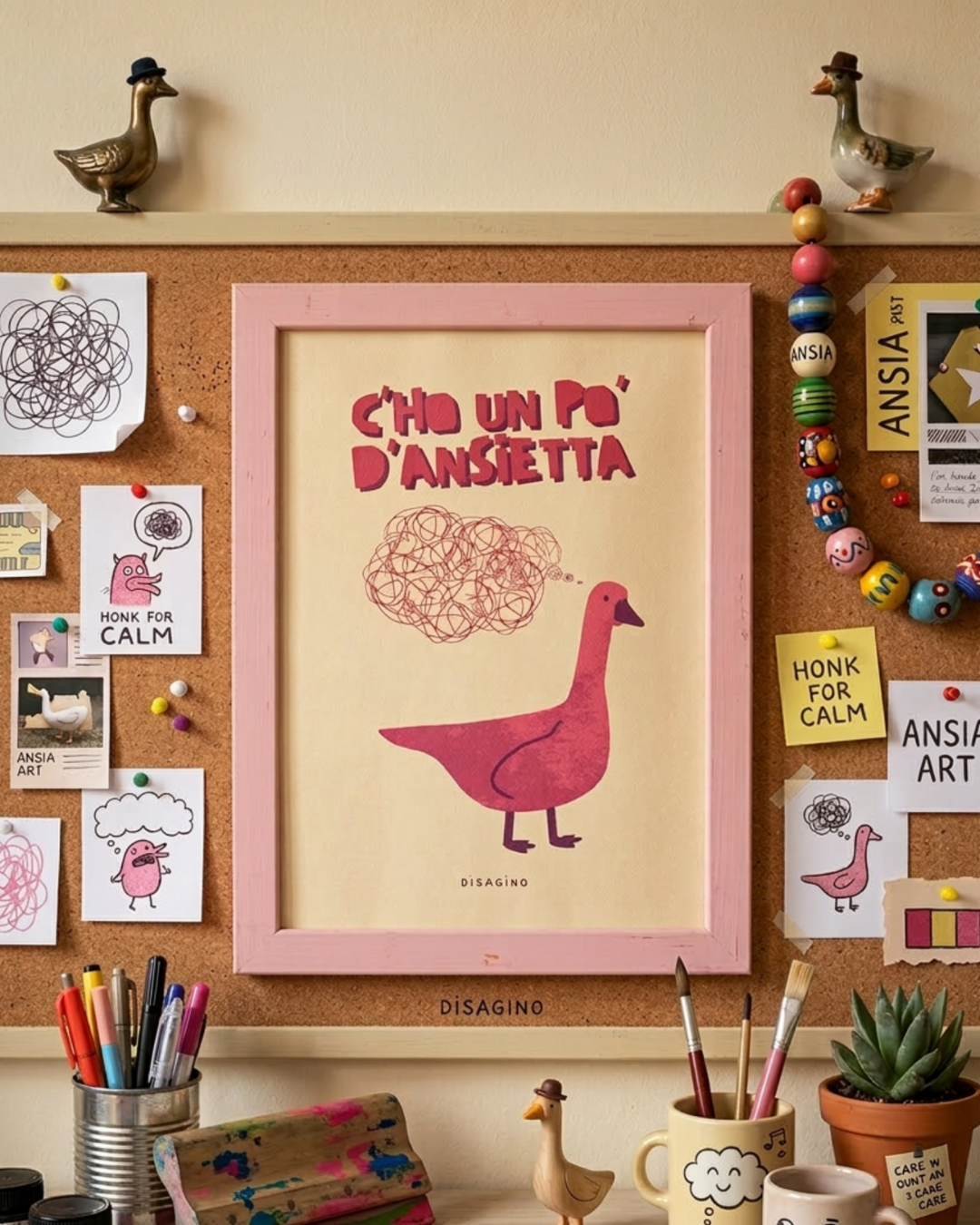 C'ho un po' di ansietta